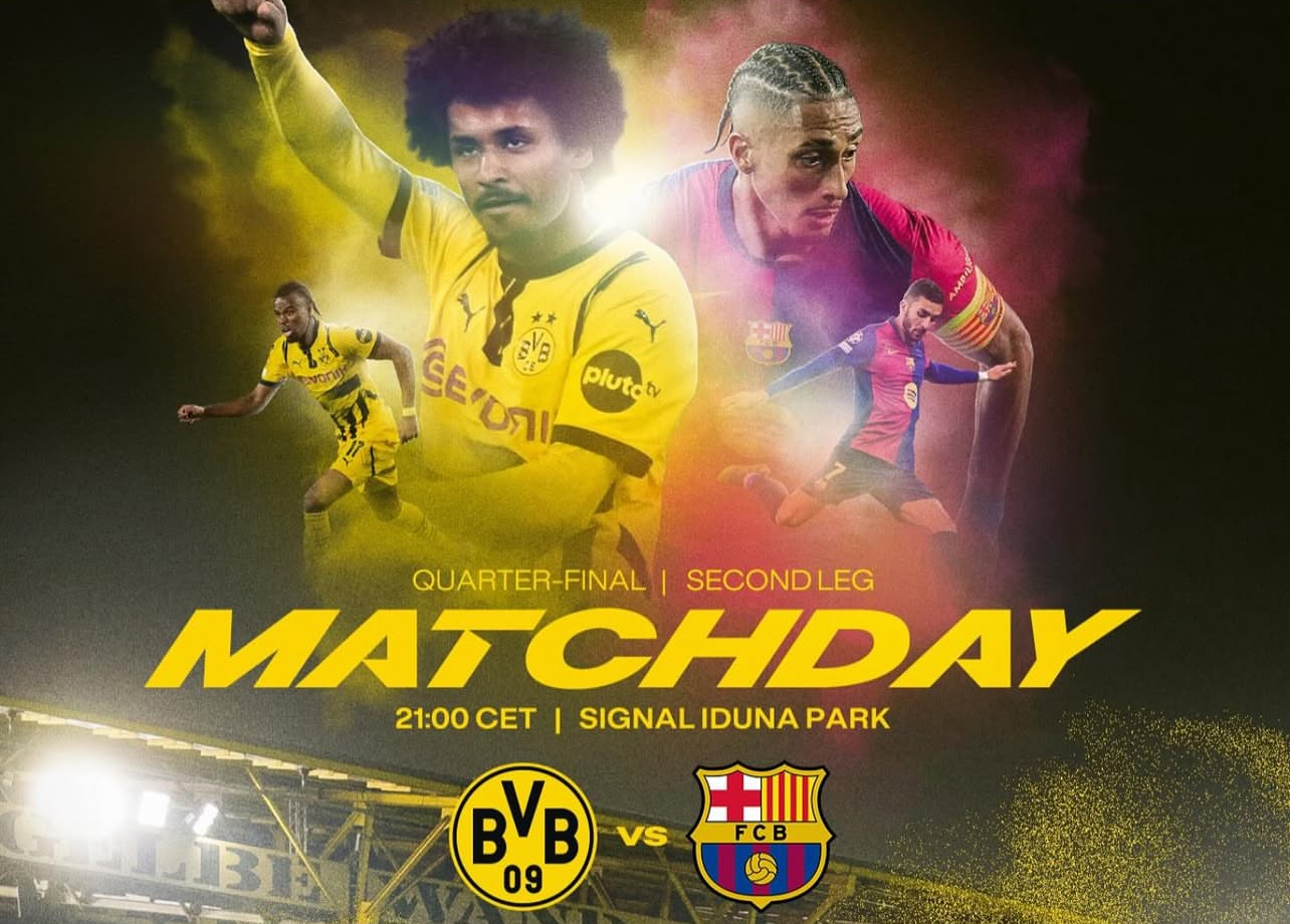 Prediksi dan Live Streaming Borussia Dortmund vs Barcelona di Liga Champions, Blaugrana Pastikan Lolos ke Semifinal