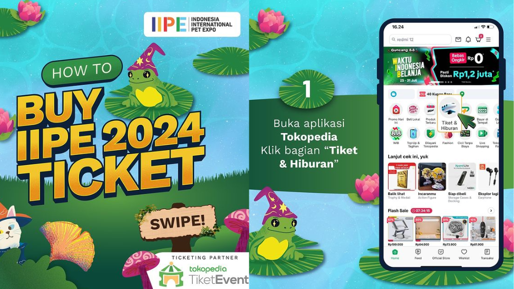 Harga dan Cara Beli Tiket IIPE 2024 di ICE BSD, Lewat Tokopedia Mulai Rp65 Ribu