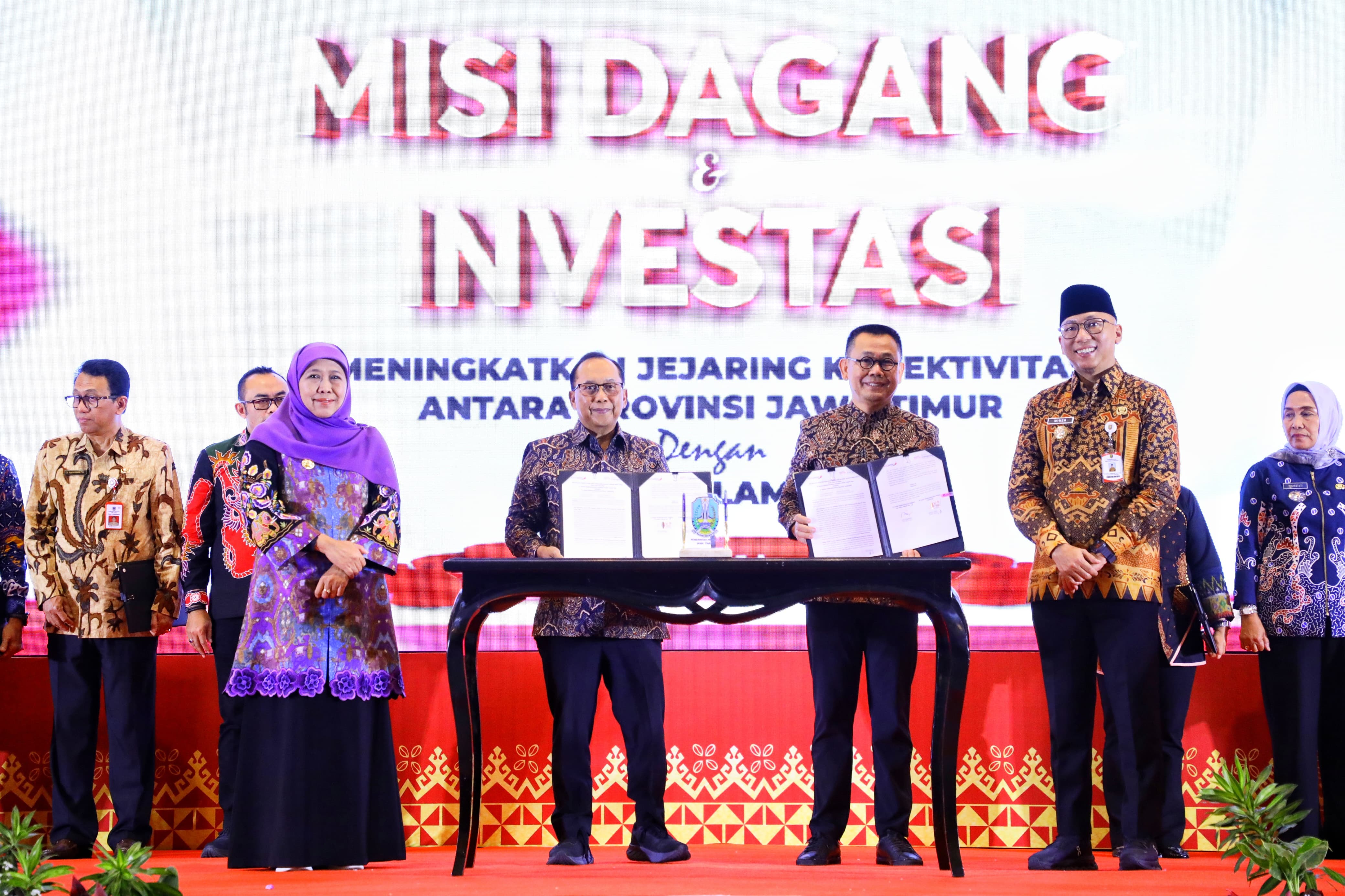 Perluas Koneksitas Daerah, Pemprov Jatim Beri Modal ke Bank Lampung