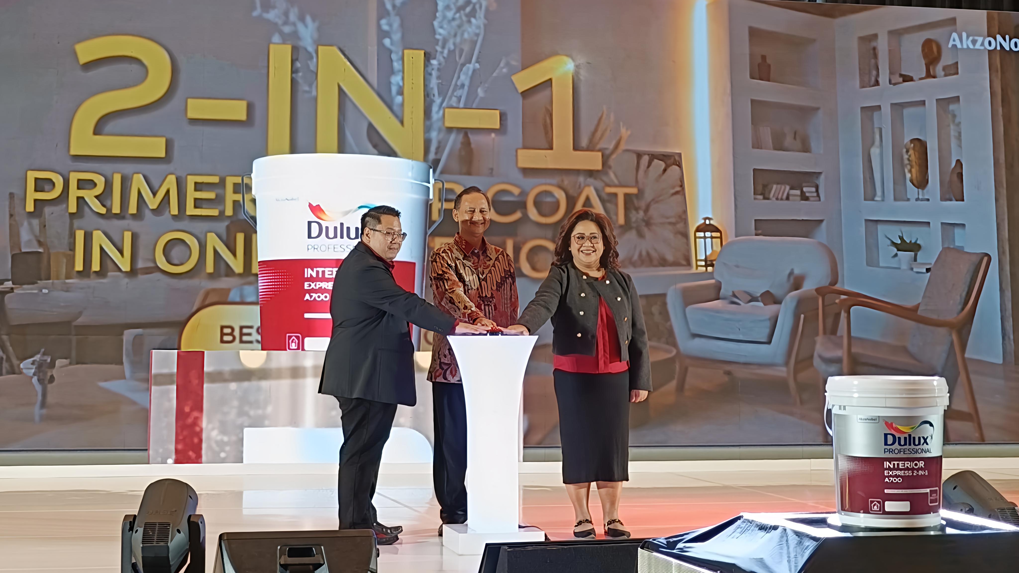 Cat Interior Pertama di Indonesia Dijamin Efisien, AkzoNobel Luncurkan Dulux Professional Interior Express 2-in-1