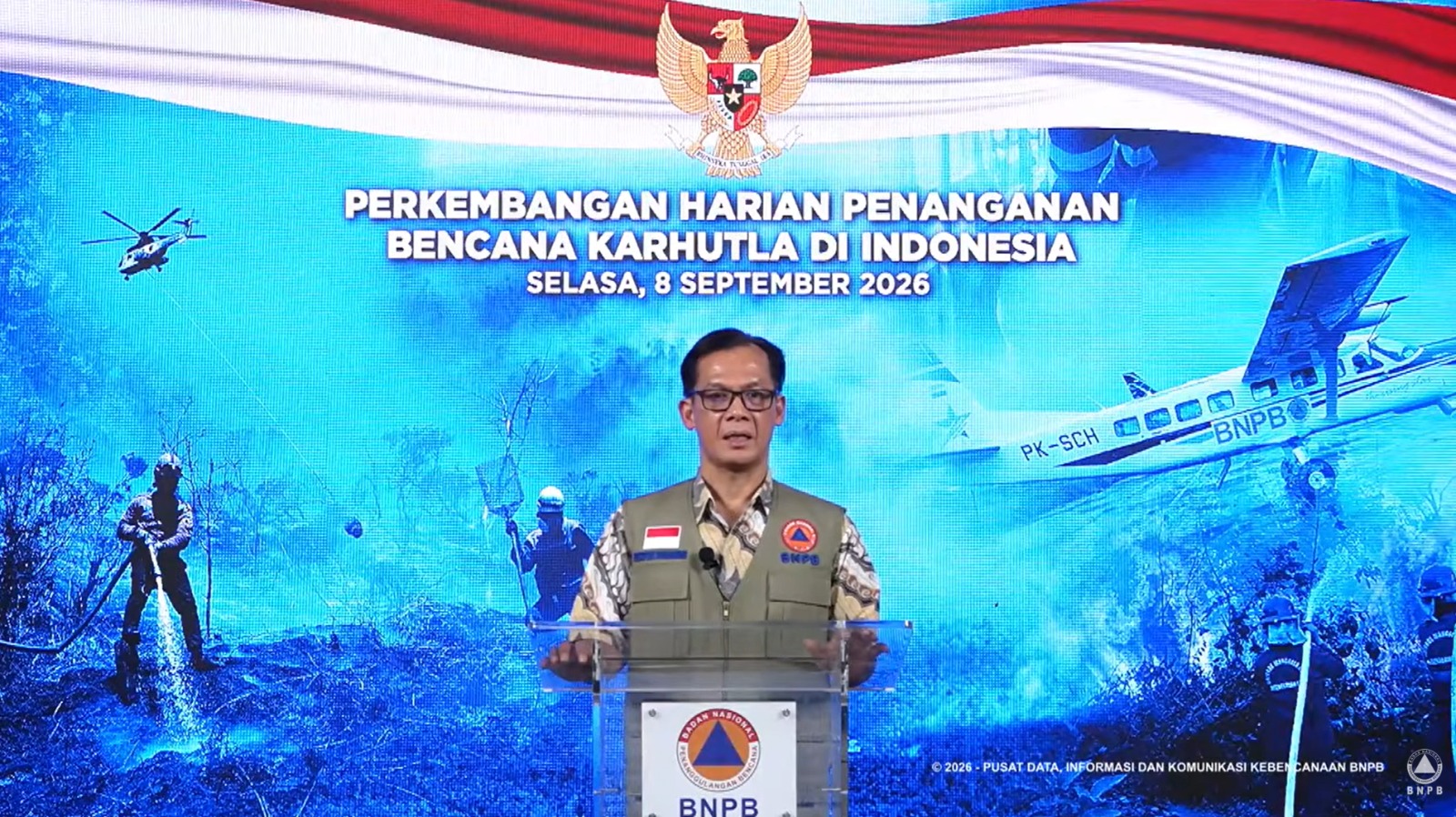 BNPB: Abu Vulkanik Anak Krakatau Mengarah ke Laut Hindia, Jakarta-Banten Tetap Kondusif