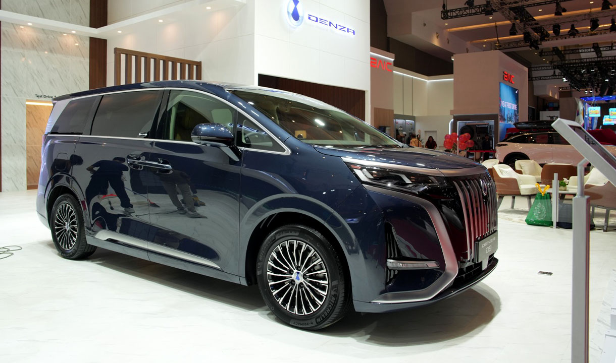 Denza D9 Tampilkan Keunggulan Desain Eksterior yang Ikonik dan Mewah di Ajang IIMS 2025