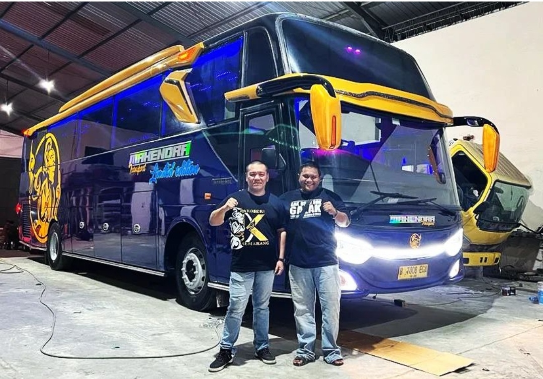 Rian Mahendra Pamer Wajah Baru Bus PO MTI Limited Edition, Busmania: Nggak Ada Obat!