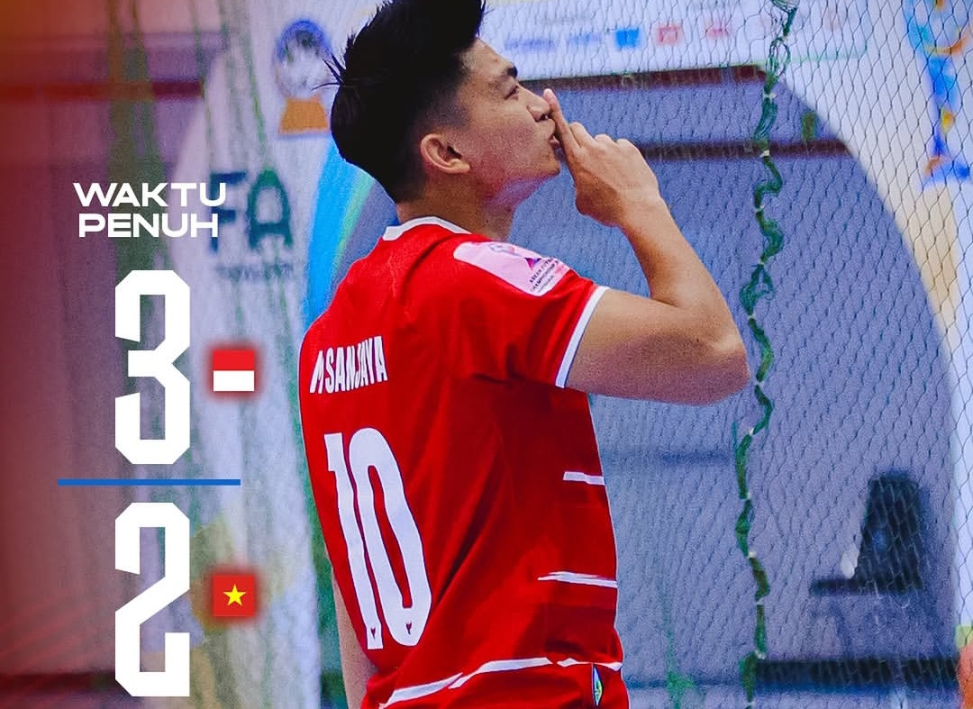 Timnas Futsal IndonesiaTekuk Vietnam 3-2, Garuda Lolos ke Final AFF