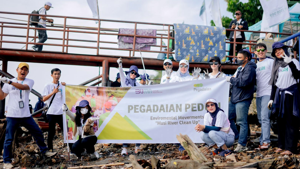 Pegadaian Ajak Masyarakat Palembang Sulap Sampah Jadi Emas