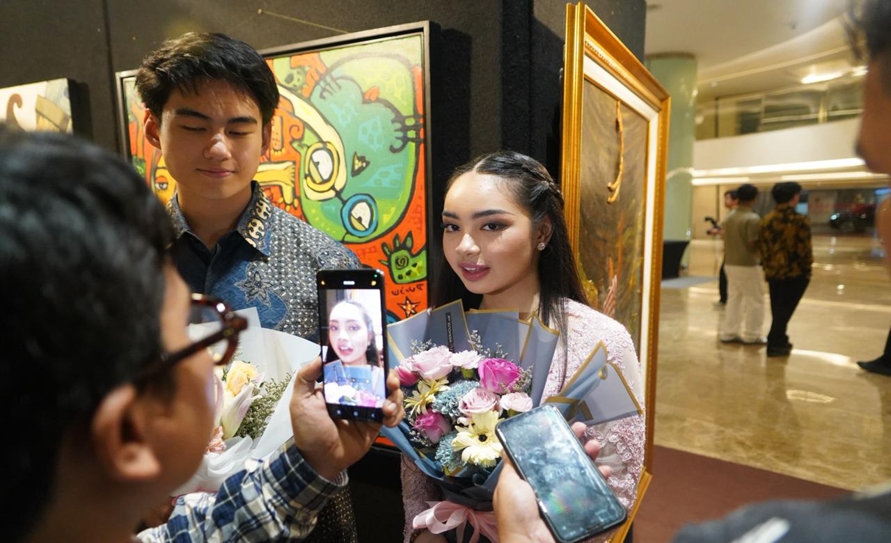 Natalie Airlangga dan Yayasan Cahaya Cita Kolaborasikan Seni untuk Charity