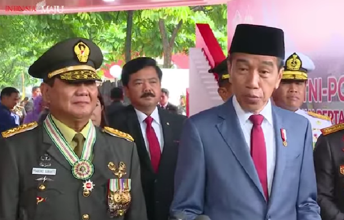 Jokowi: Pemberian Kenaikan Pangkat Jenderal Kehormatan ke Prabowo Atas Usulan Panglima TNI