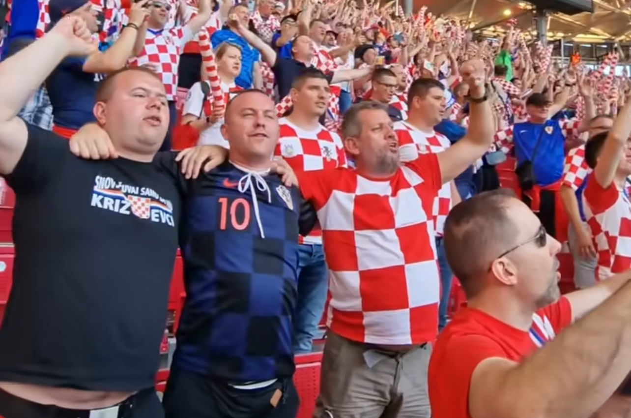 Kanibalisme di Euro 2024: Seorang Wanita Gigit Fans Kroasia Gegara Jersey