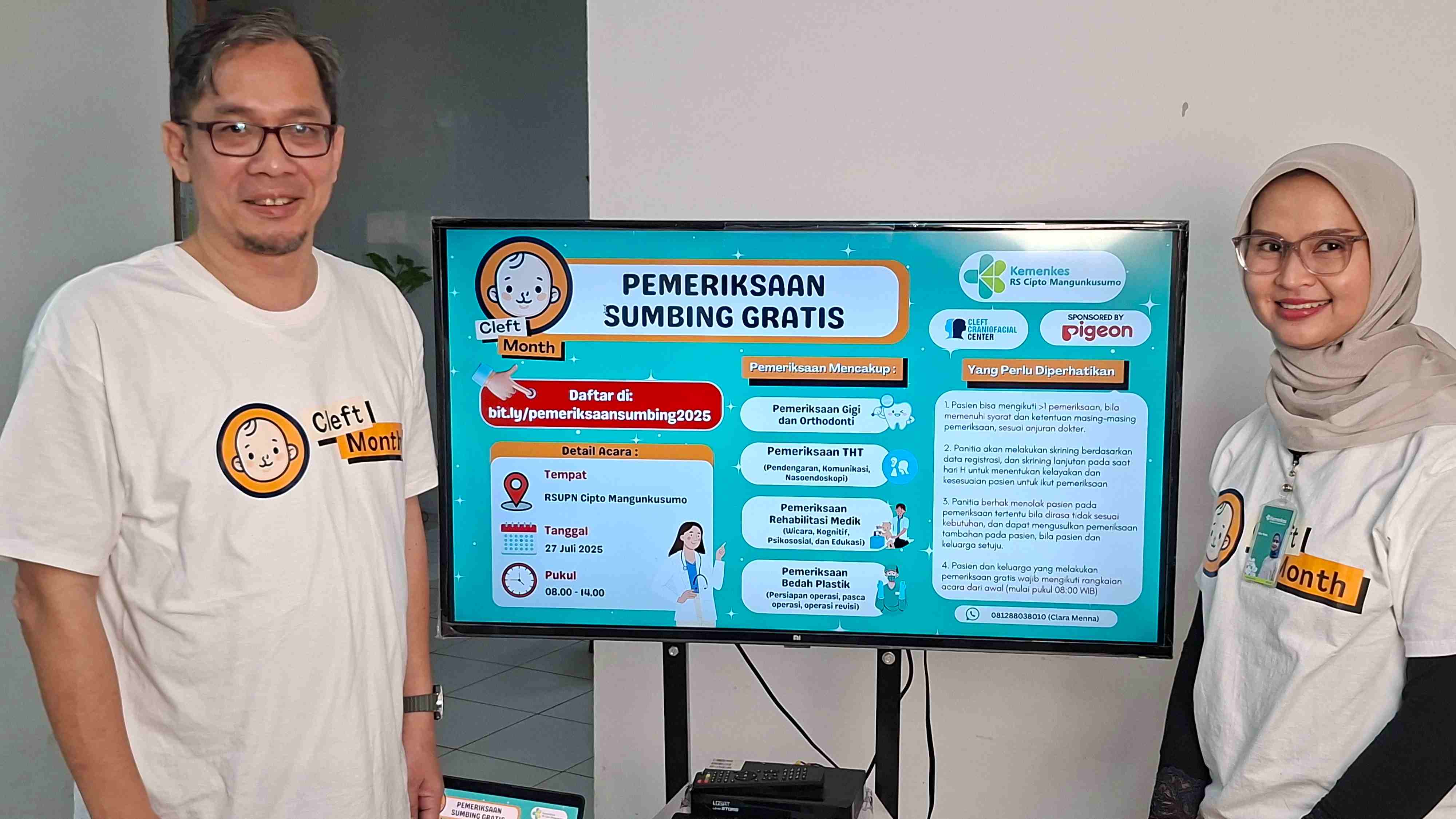 Dokter Bedah Plastik: Mayoritas Pasien Sumbing Bermula dari Ibu Hamil yang Kurang Gizi