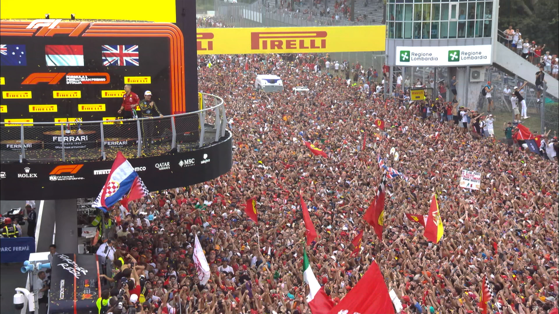 Ferrari Berjaya di Monza Berkat Strategi Manajemen Ban dan Pitstop