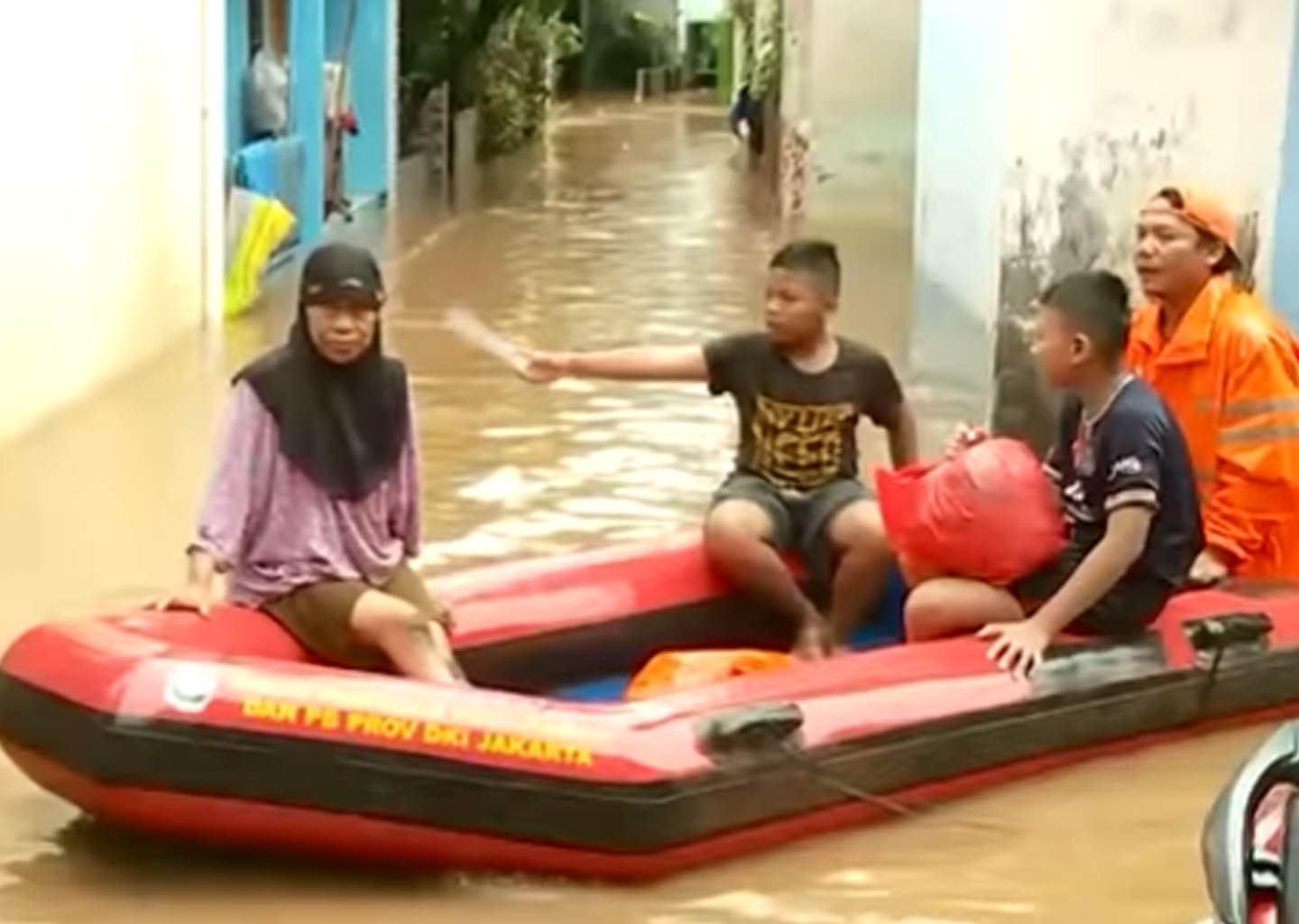 Banjir Jakarta, 177 Jiwa Terdampak 3 Tewas