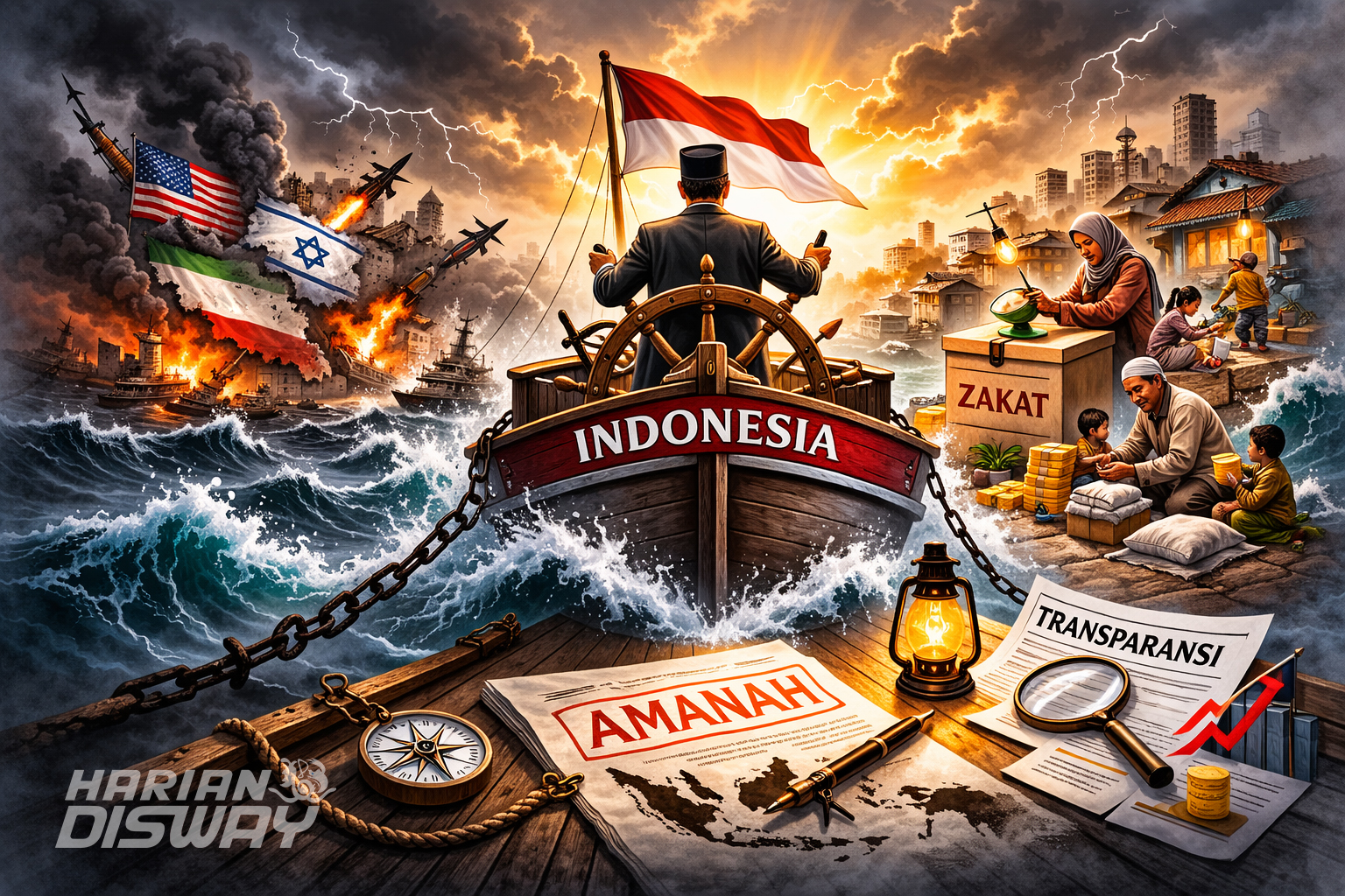 Kepemimpinan di Tengah Krisis: Menjaga Arah, Menjaga Amanah