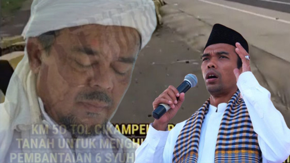 Ustaz Abdul Somad Unggah Video KM 50 Diiringi Doa Habib Rizieq Shihab: Hancurkan Semua Pelaku...