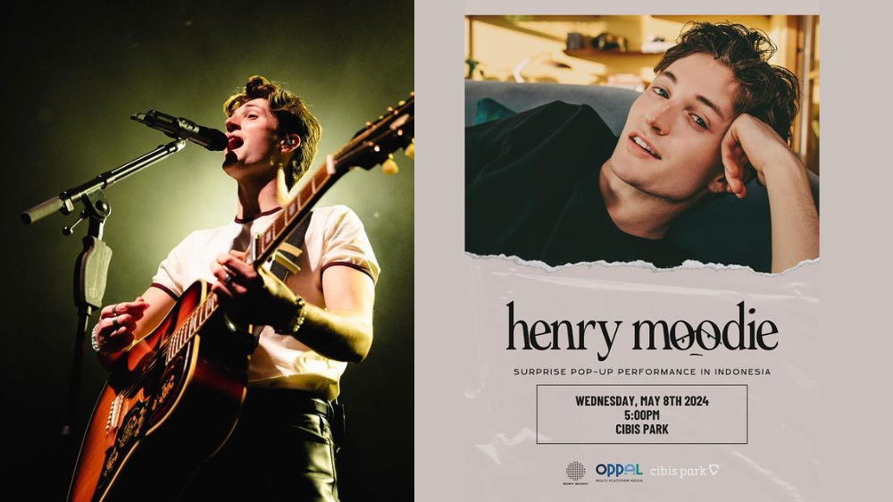 GRATIS! Henry Moodie Gelar Konser di Cibis Park Jaksel Besok 8 Mei 2024