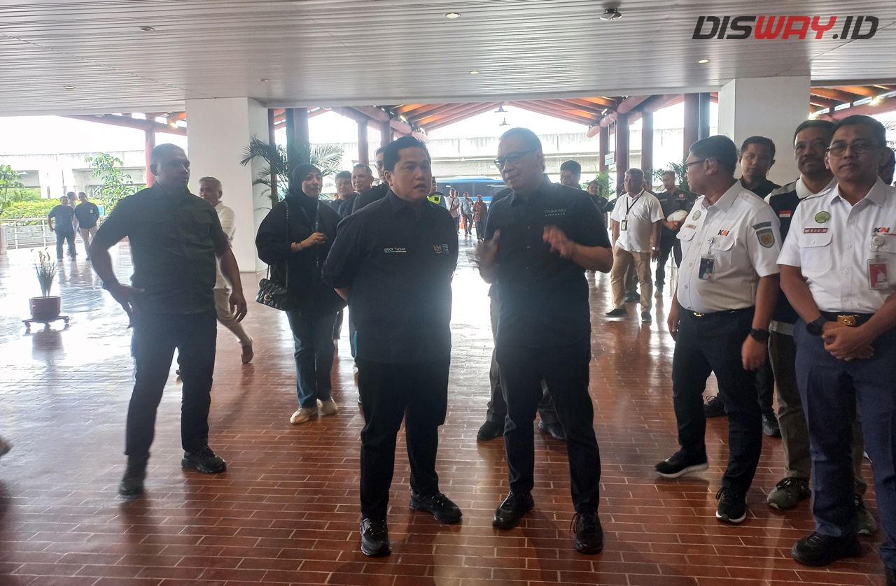 Tinjau Kesiapan Lounge Umroh di Terminal 2F Bandara Soetta, Menteri BUMN: Jangan Hanya Hormati Bangsa Luar!