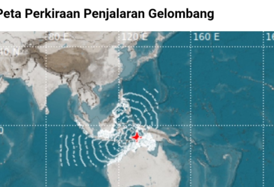 Gempa M 7,9 Di Maluku Berpotensi Tsunami, Terjadi Pukul 00.47