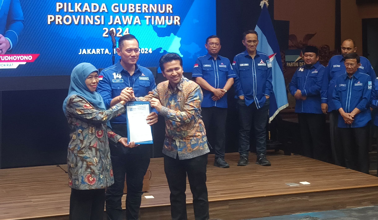 Khofifah-Emil Diusung Demokrat pada Pilgub Jawa Timur 2024, AHY: Mereka Telah Tunjukkan Keberhasilannya