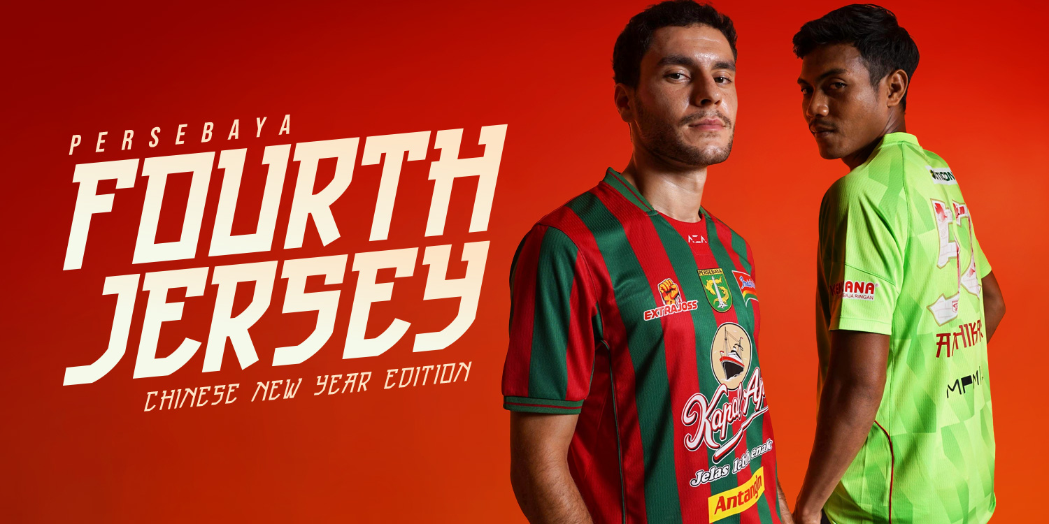 AZA Rilis Jersey Keempat Persebaya Bertema Imlek untuk Tanding di Super League, Bonek Chindo Auto Merapat! 