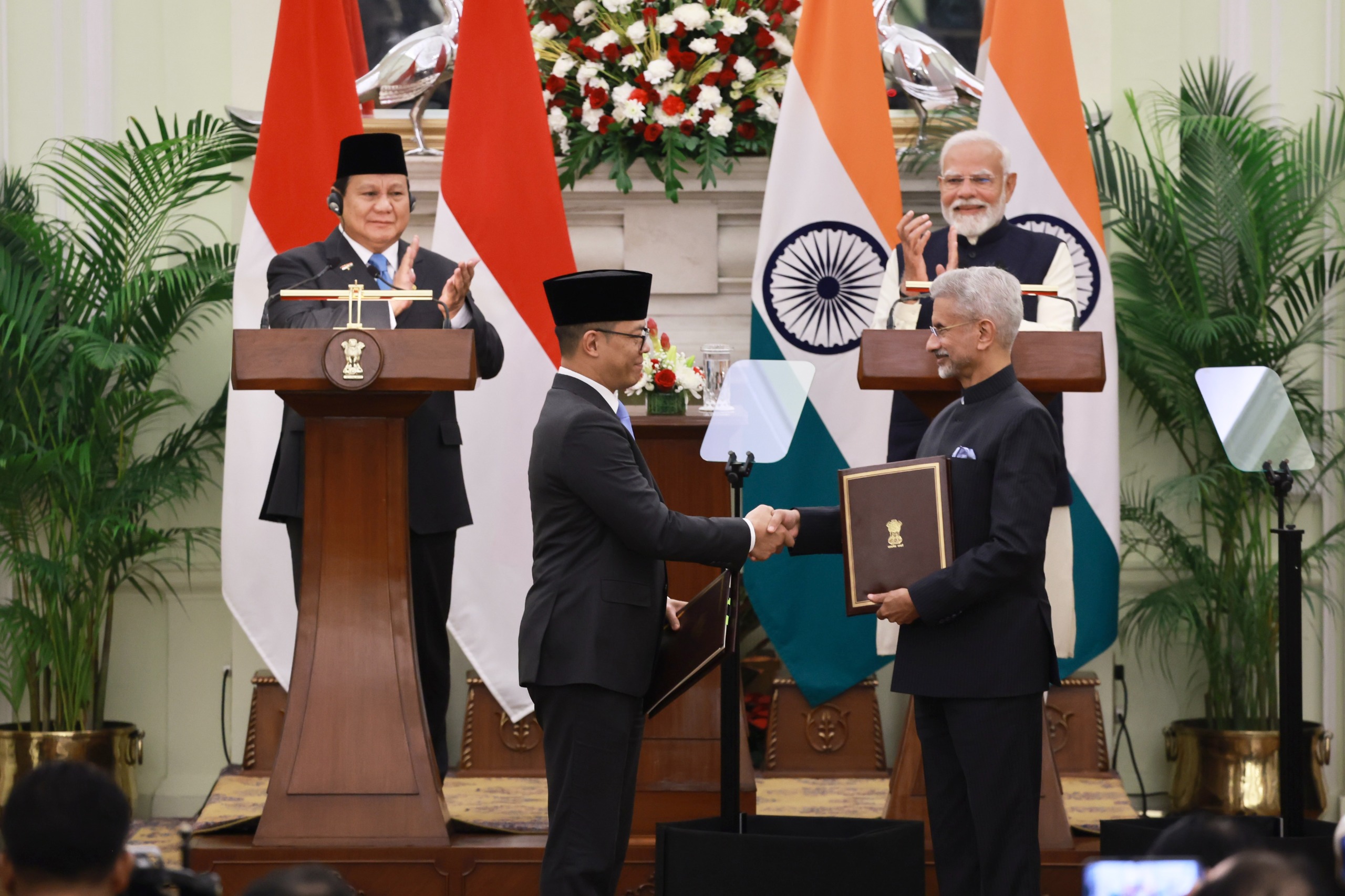 Prabowo dan Modi Saksikan Pertukaran 5 MoU Kerjasama Indonesia-India, Kesehatan hingga Digital