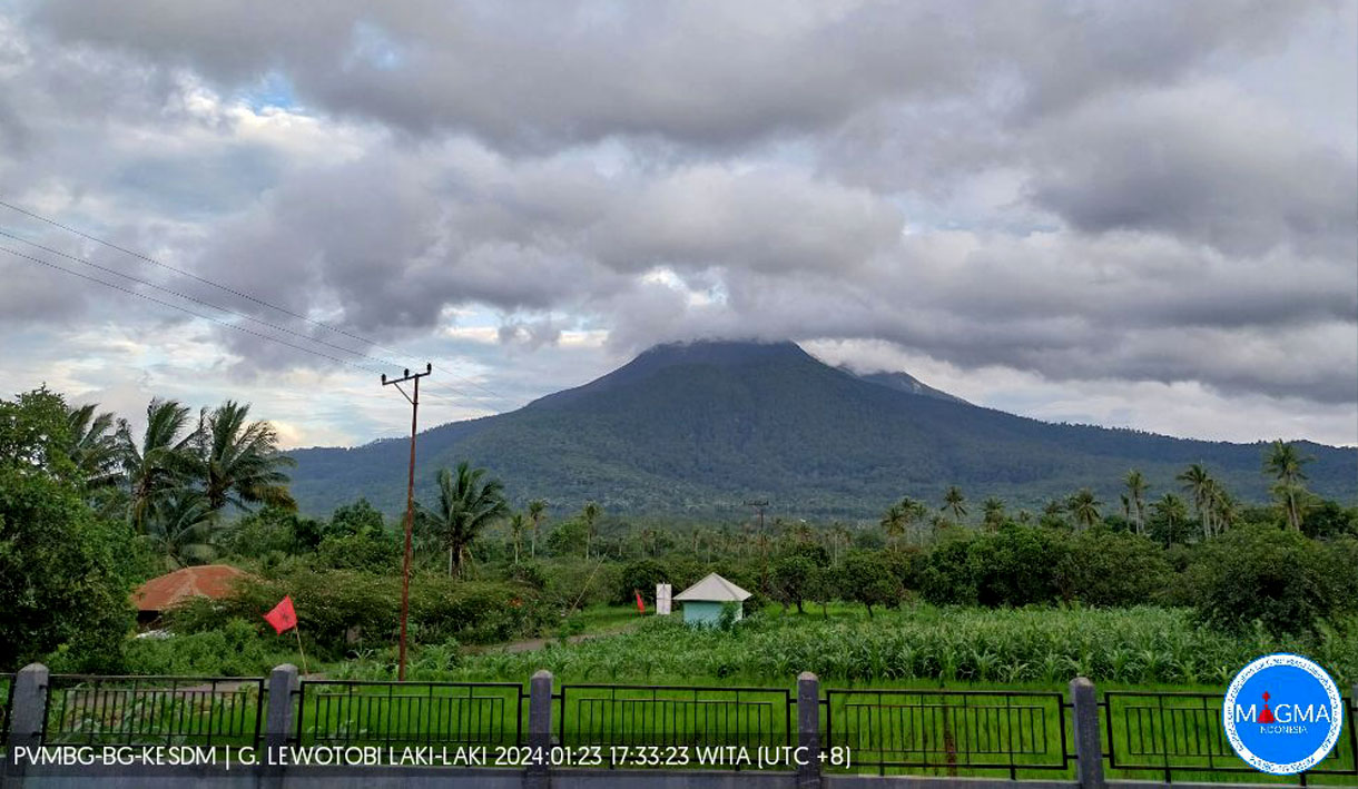 Gunung Lewotobi Laki-laki Dan 2 Gunung Lainnya Erupsi Hari Ini