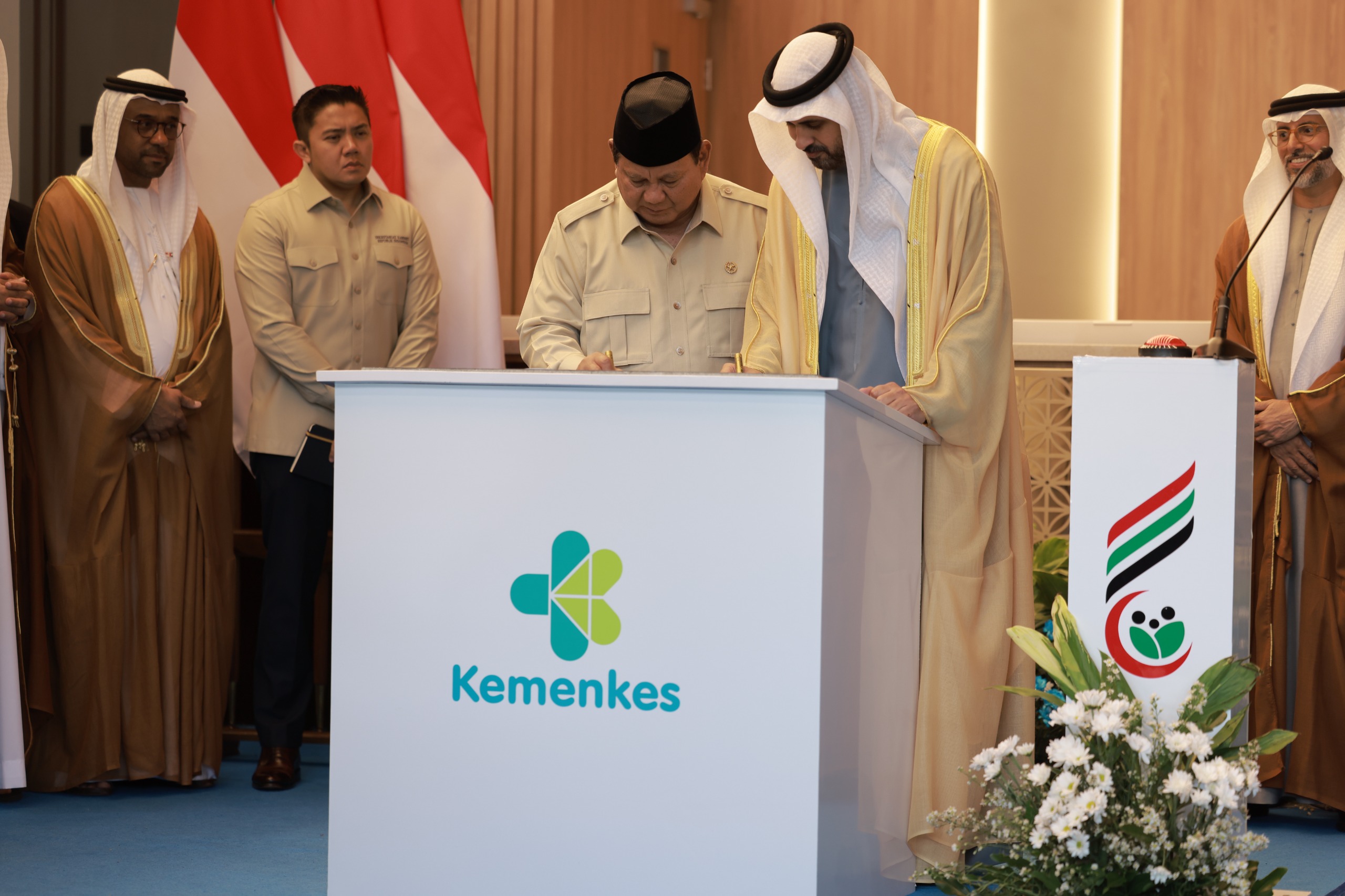 Prabowo Resmikan RS Kardiologi Emirates–Indonesia, Simbol Persahabatan Dua Bangsa