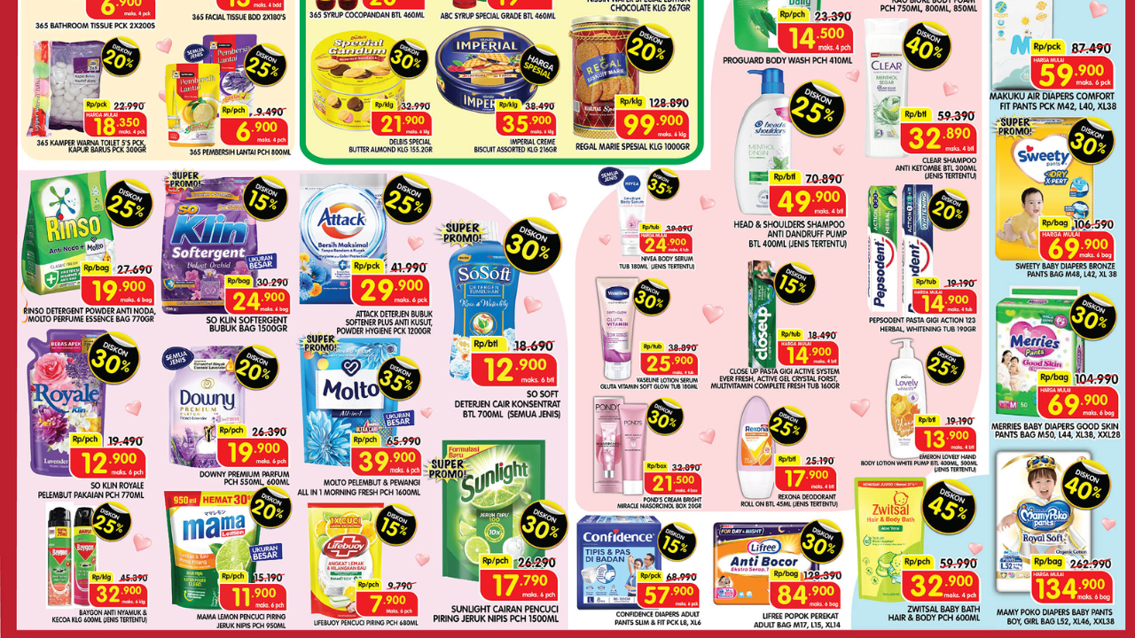 Promo Superindo Hari Ini Terbaru 9 Februari 2025, Sabun Cuci Piring Rp7 Ribuan