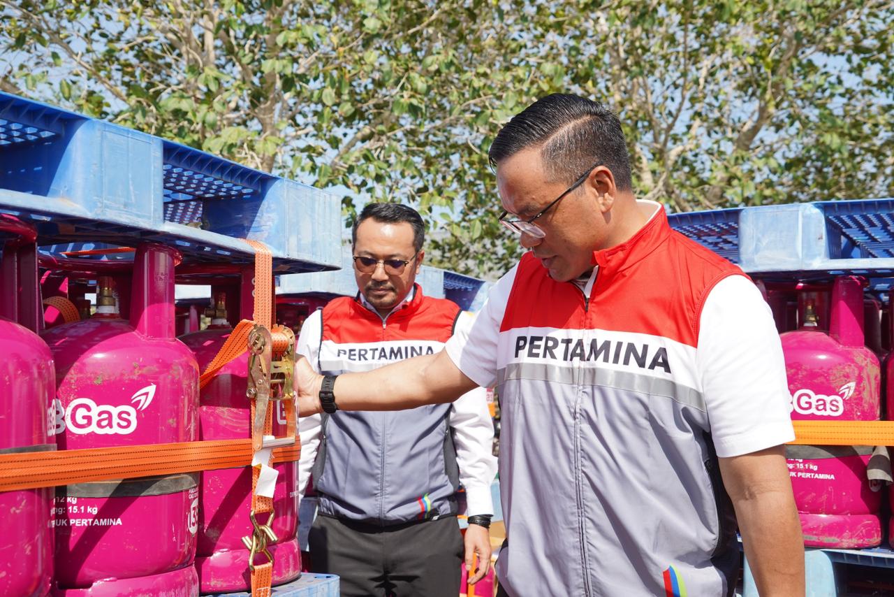 Akses Darat Terputus, Pertamina Pasok LPG ke Bener Meriah dengan Metode Sling Load