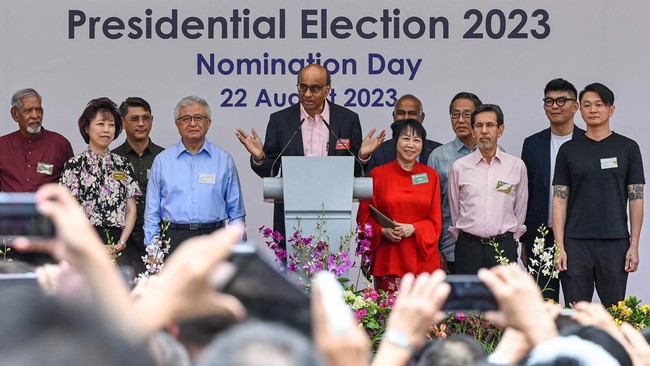 Pemilihan Presiden Singapura Digelar Besok, 3 Capres Bersaing 