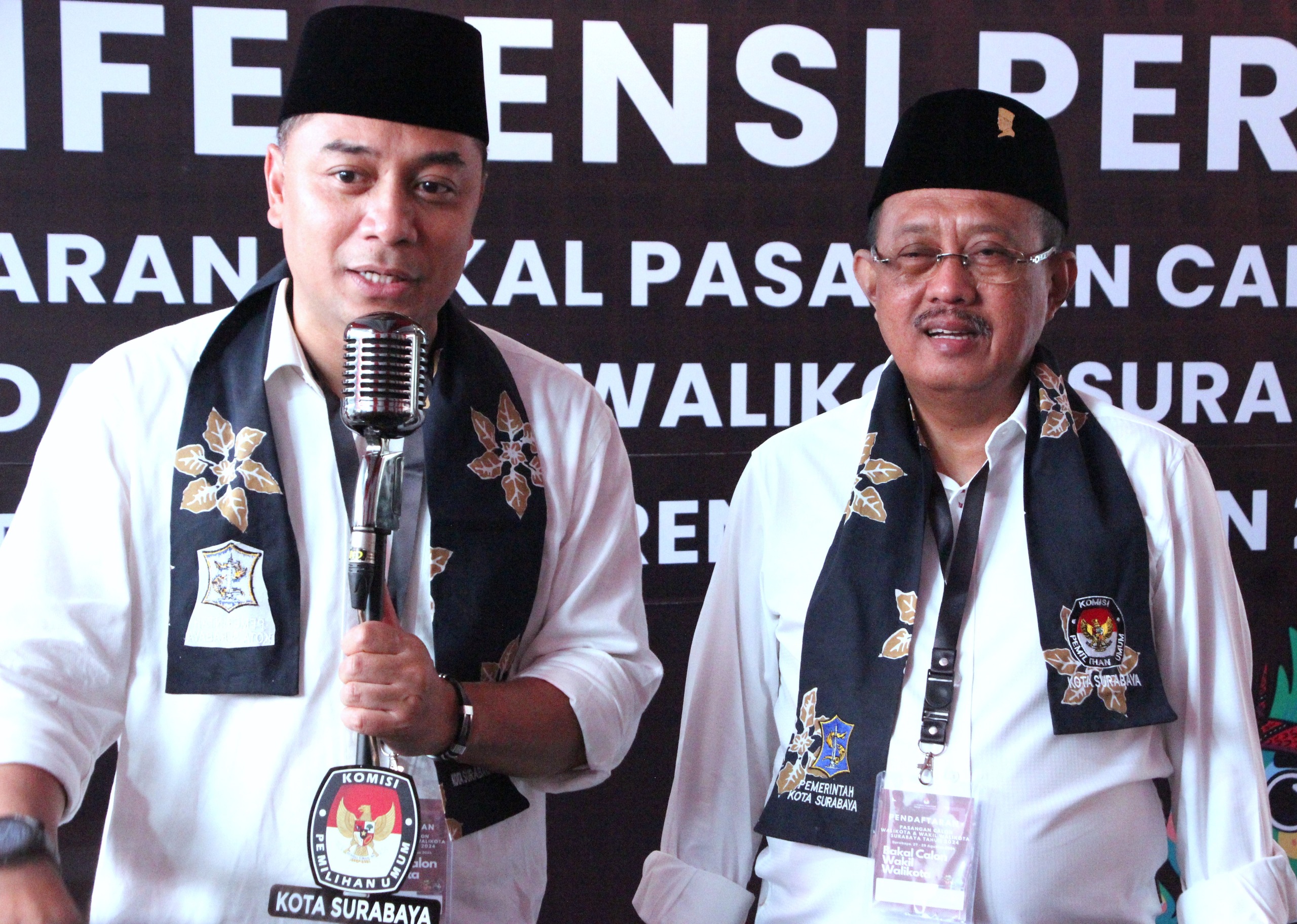 Eri-Armuji CalonTunggal, KPU Surabaya Tetap Gelar Debat Pilwali Surabaya 2024