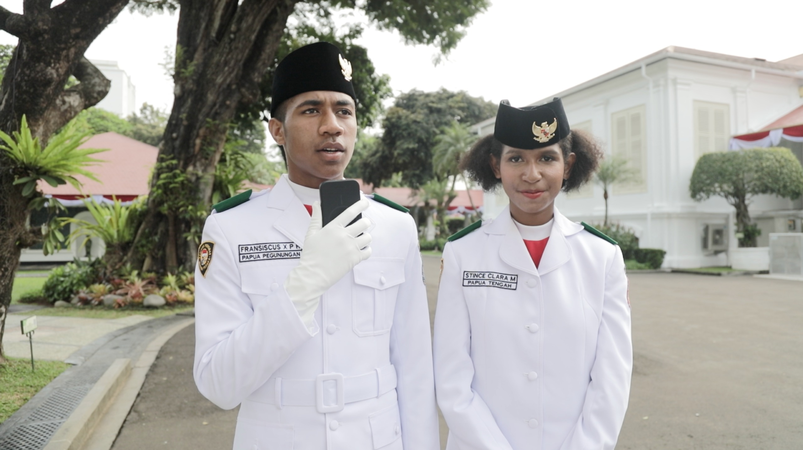 Pesan Dua Paskibraka Asal Papua untuk Prabowo, Siap Kibarkan Merah Putih dan Membanggakan Negara