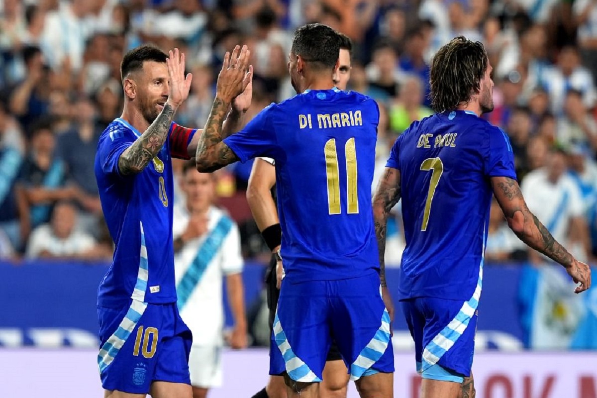 Pertandingan Persahabatan: Argentina Hajar Guatemala 4-1, Lionel Messi Cetak Brace