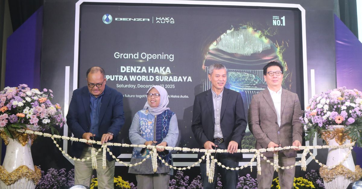 Denza Haka Ciputra World Hadir di Surabaya, Dorong Perwujudan Green City