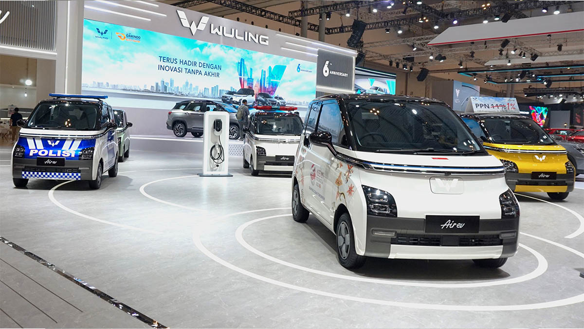 Wuling Menampilkan Beragam Special Display Air ev di Ajang GIIAS 2023