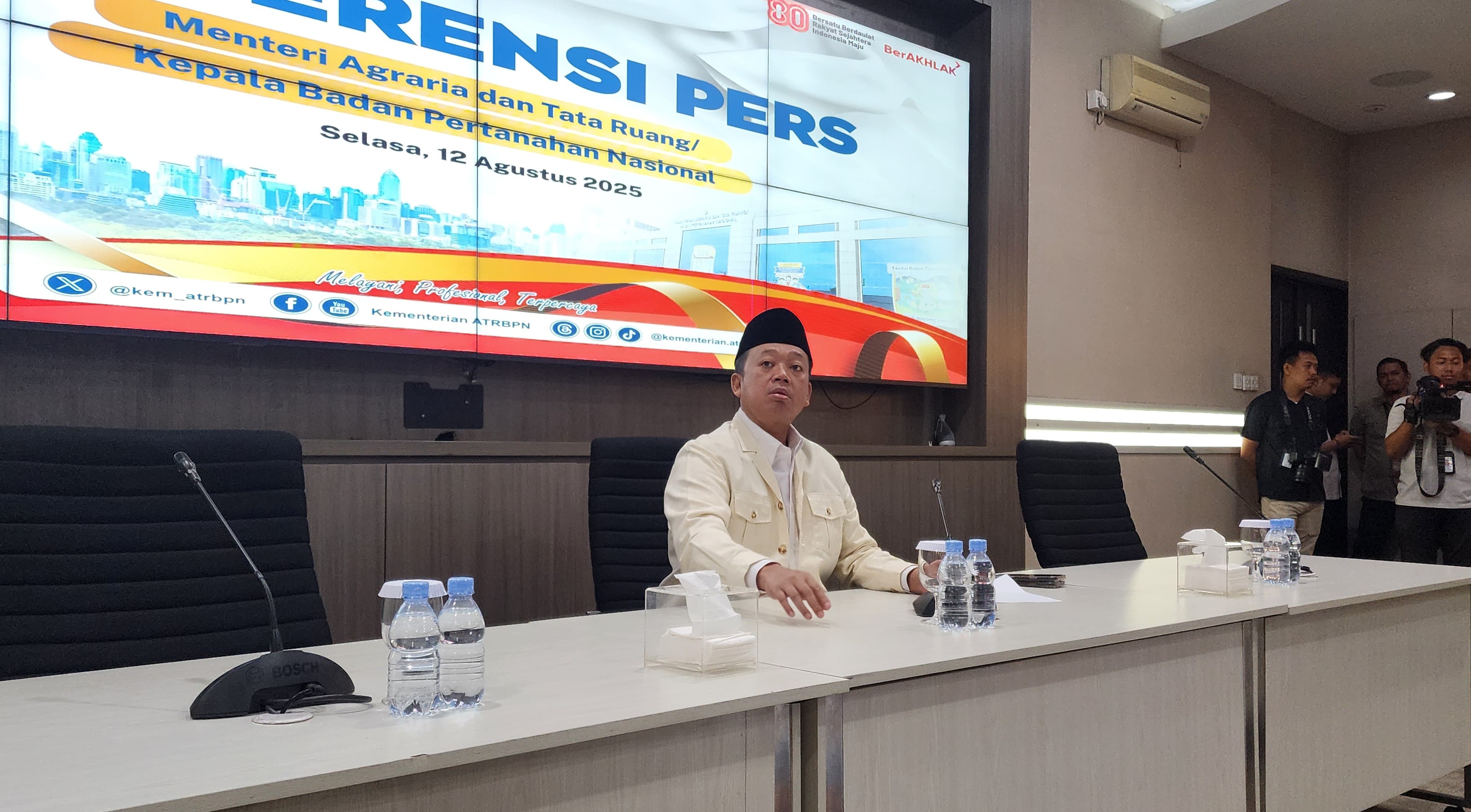 Sempat Viral Isu Tanah Nganggur Tuai Polemik, Menteri Nusron Minta Maaf