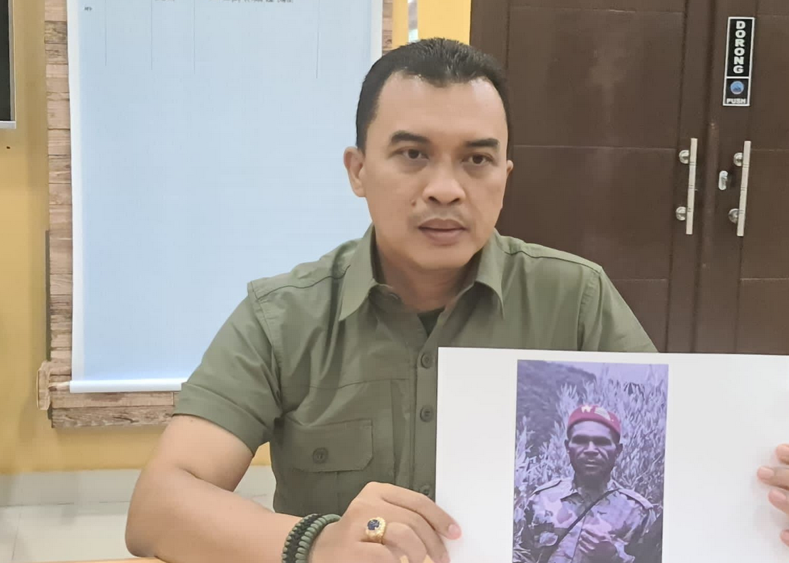 Pimpinan KKB Distrik Serambakon Tewas Ditembak Satgas Damai Cartenz 