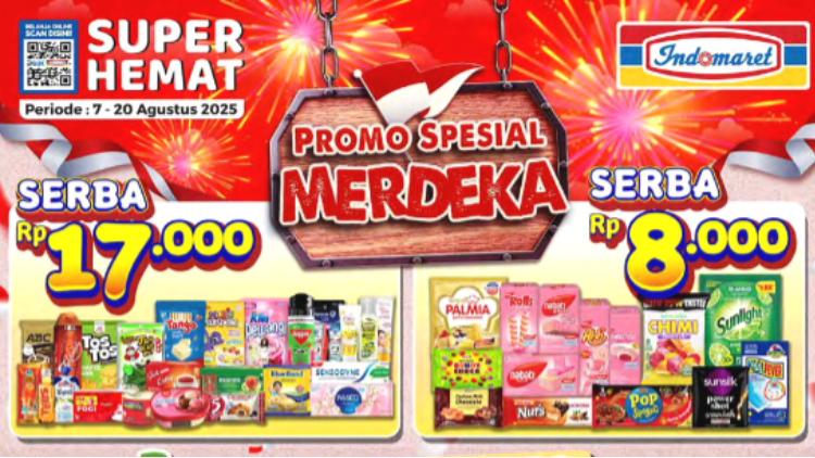 Katalog Promo JSM Indomaret Terbaru 15-17 Agustus 2025, Serbu Promo Spesial Merdeka Serba Rp17.000 dan Rp8.000