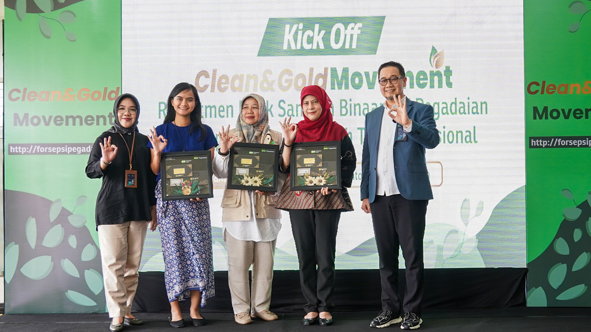 Pegadaian Kick Off Program Clean and Gold Movement, Demi Tingkatkan Kepedulian Masyarakat Terhadap Lingkungan
