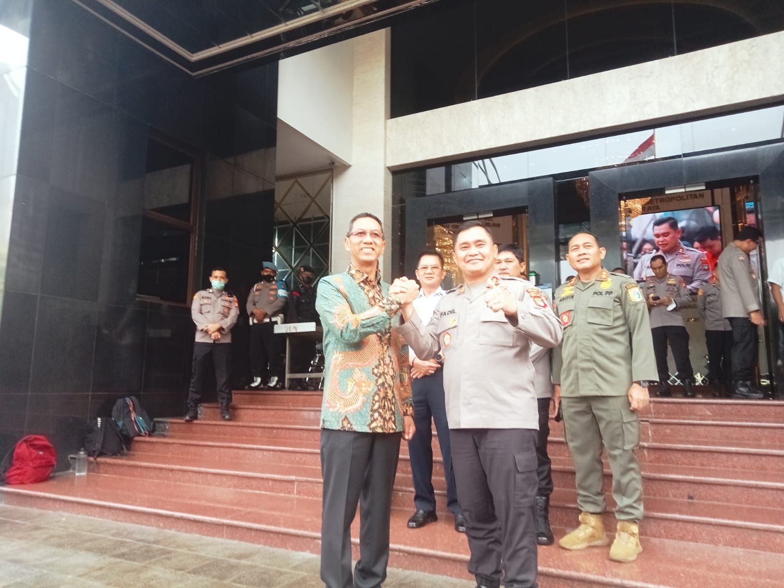 Heru Budi dan Kapolda Metro Jaya Gelar Pertemuan, Bahas Program Tingkatkan Keamanan Ibukota