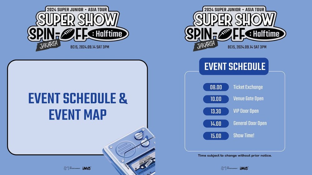 Rundown Konser Super Junior di Jakarta 14 September 2024, ELF Jangan Telat!