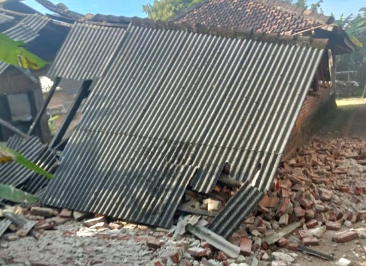 Bencana Gempa di Tuban Sebabkan 143 Keluarga Terdampak