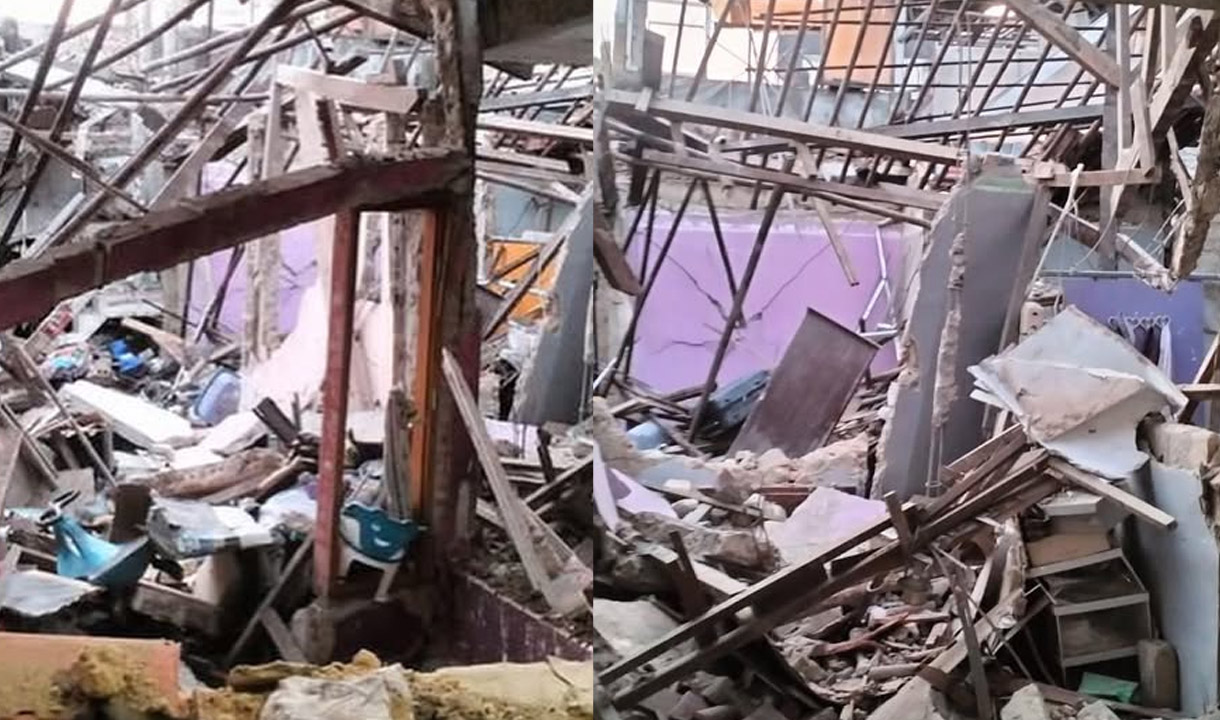 Ledakan Pamulang Hancurkan Rumah Warga, Korban Dilarikan ke Rumah Sakit