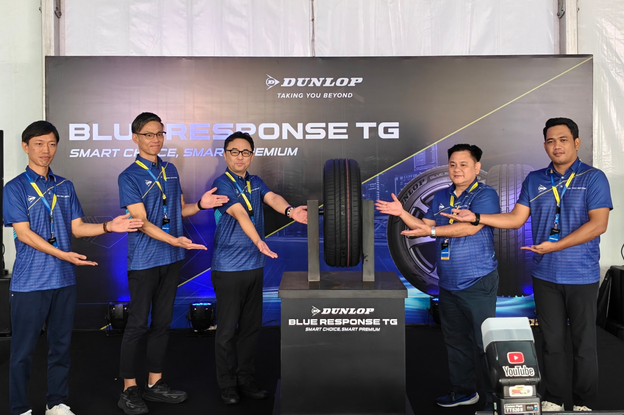 Ban Baru Dunlop Blue Response TG Resmi Diluncurkan, All Rounder Tyre!