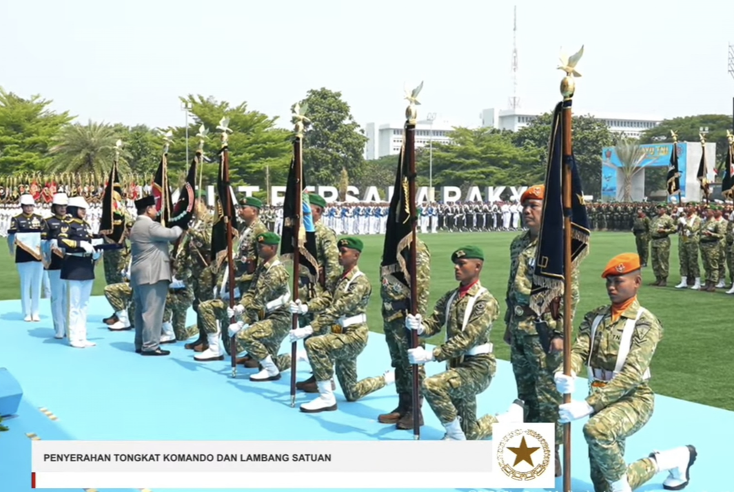 Prabowo Resmikan 204 Satuan Baru dan 6 Kodam di HUT ke-81 TNI, Ini Daftarnya