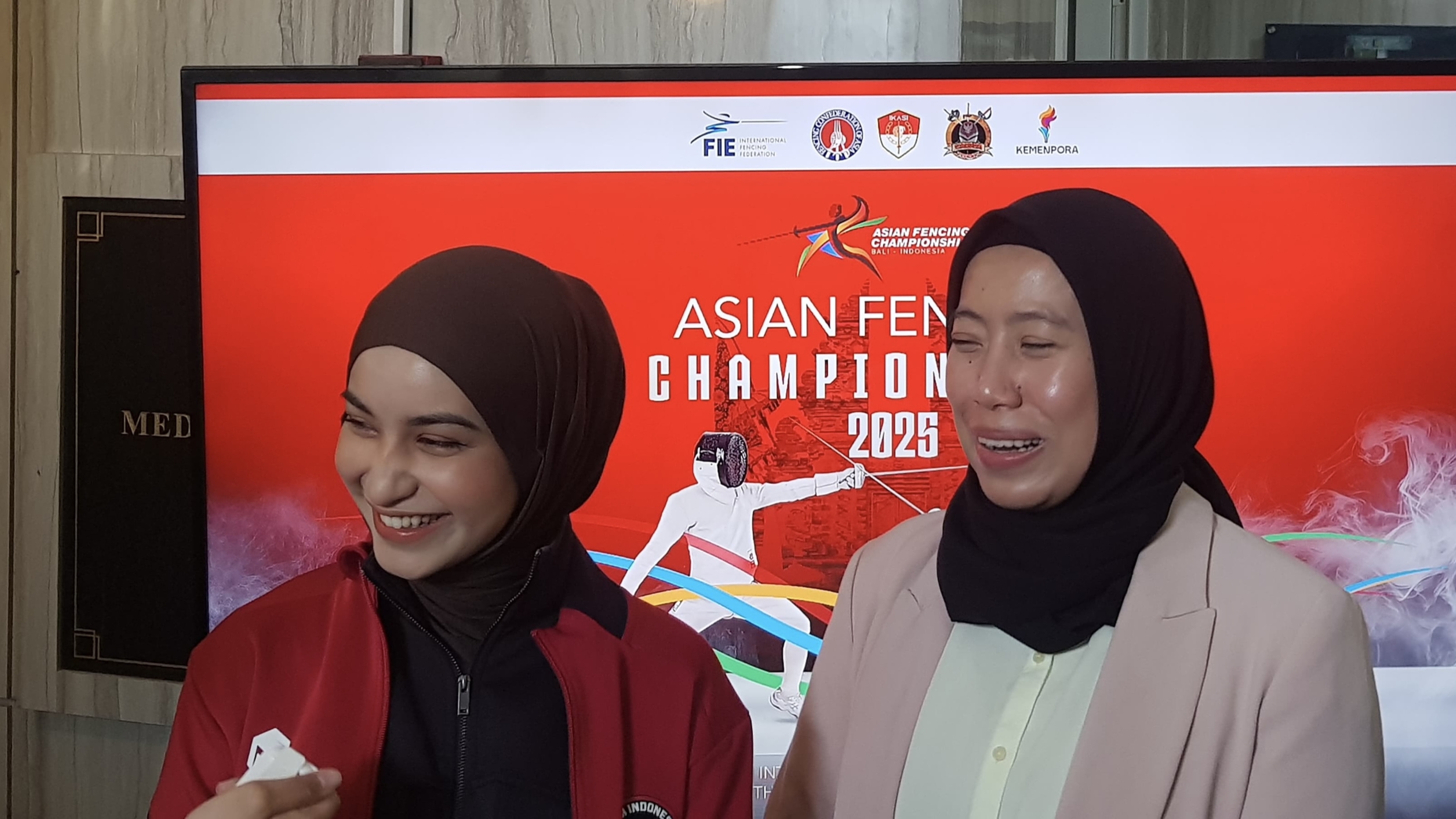 Cut Intan Nabila Senang Ditunjuk Jadi Duta Anggar Indonesia untuk Kejuaraan Asia di Bali