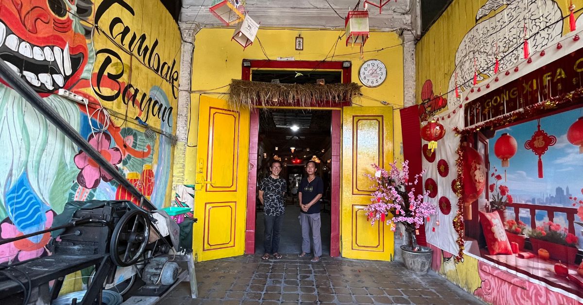 Kampung Pecinan Tambak Bayan Bersolek Sambut Imlek 2026, Susun Lini Masa Autentik