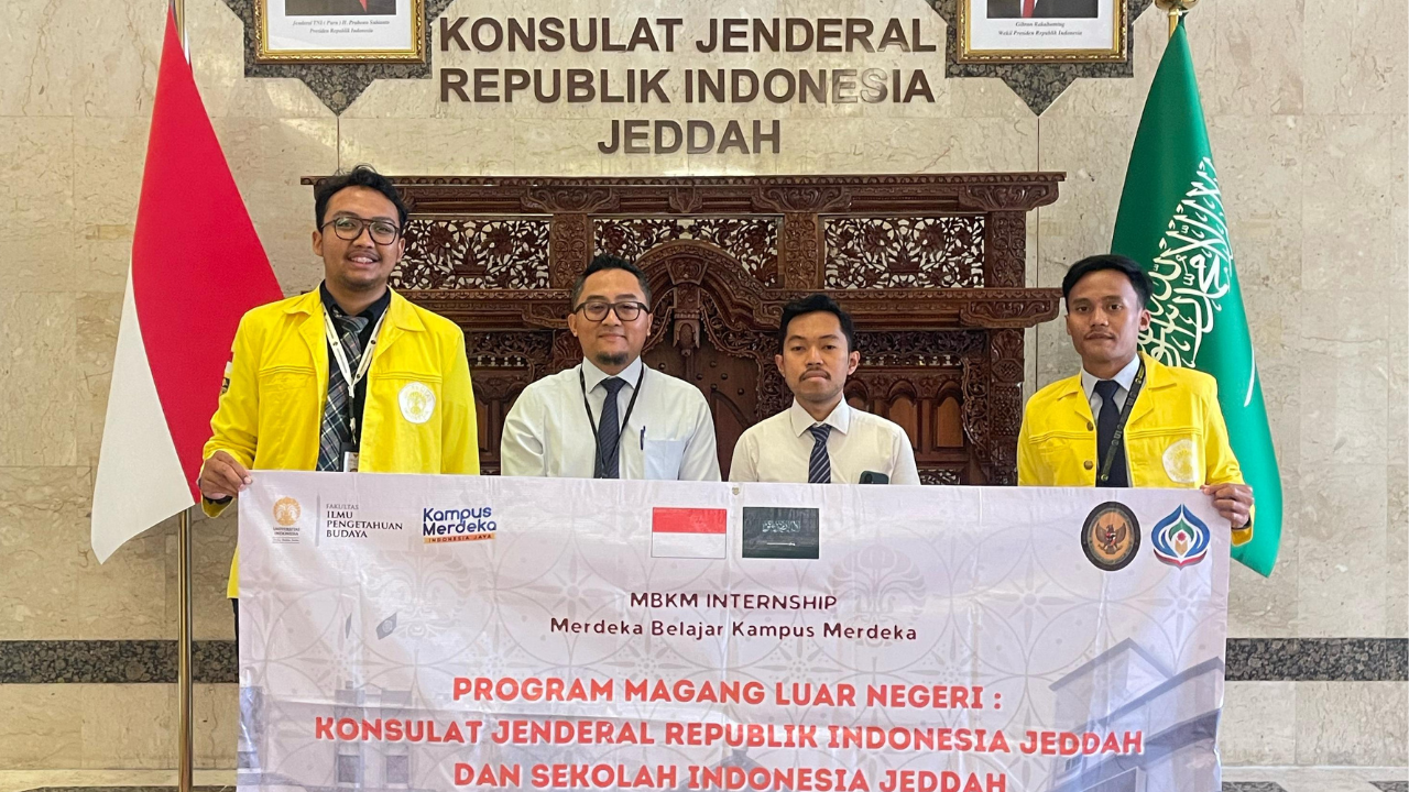Program Studi Sastra Arab FIB UI Gelar Program Internship MBKM di KJRI Jeddah dan SIJ, Diikuti 7 Mahasiswa Terpilih