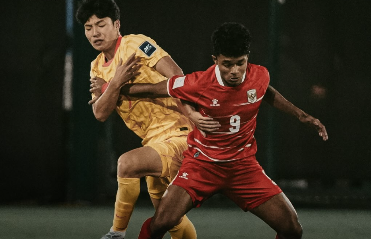 Timnas Indonesia U-17 Tumbangkan China 1-0 di Piala Asia, Selangkah Lagi Lolos ke Piala Dunia U-17 2026