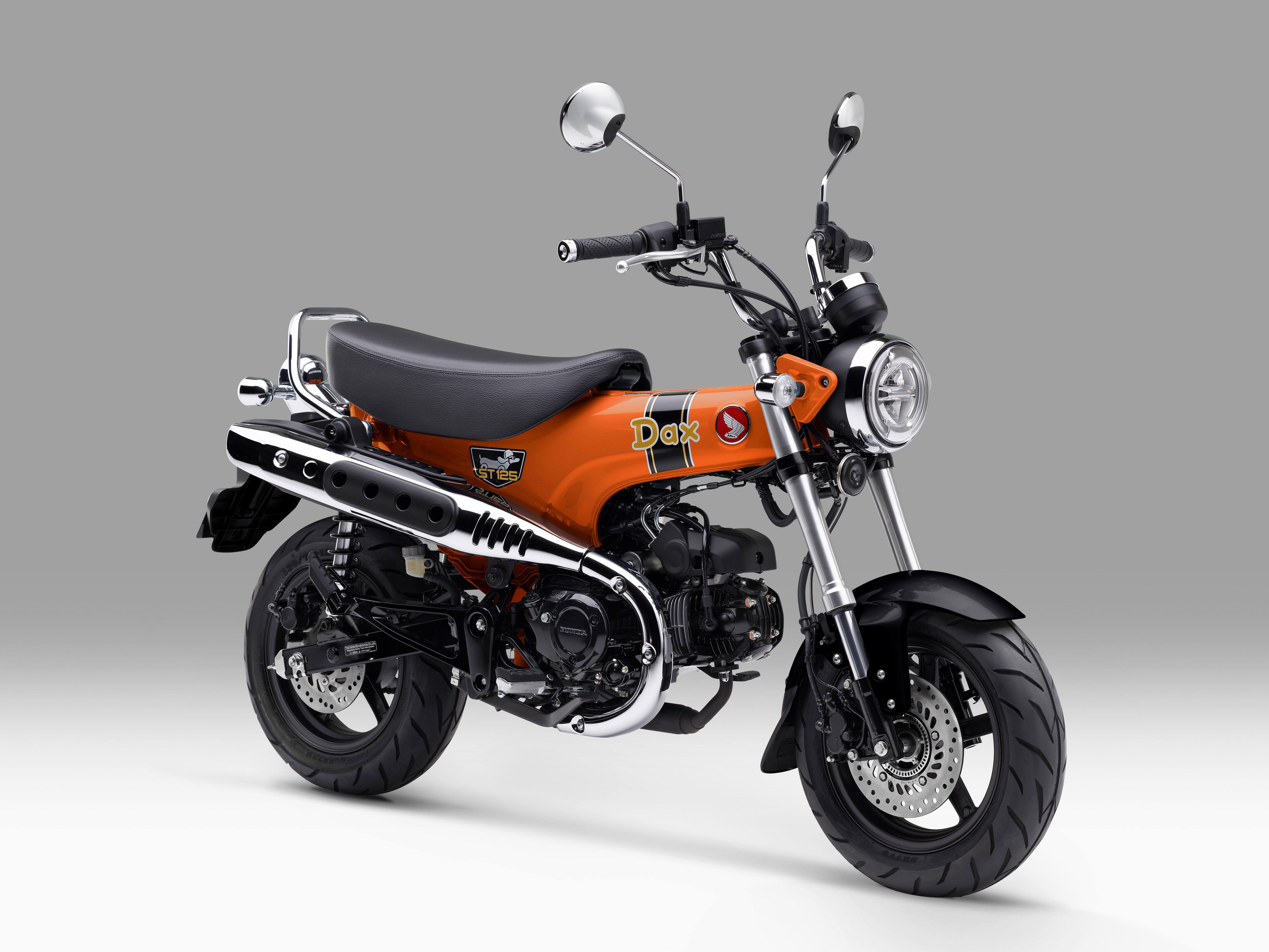 Honda ST125 Dax Hadir dengan Warna Baru, Karakter Ikonik Makin Kuat