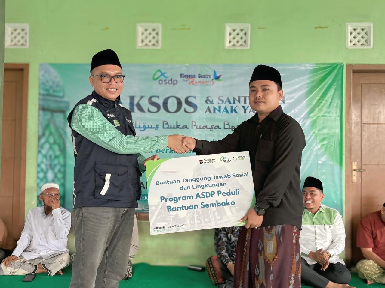 ASDP Berbagi Kebahagiaan Bersama Anak Yatim di Klepen Center for Humanity