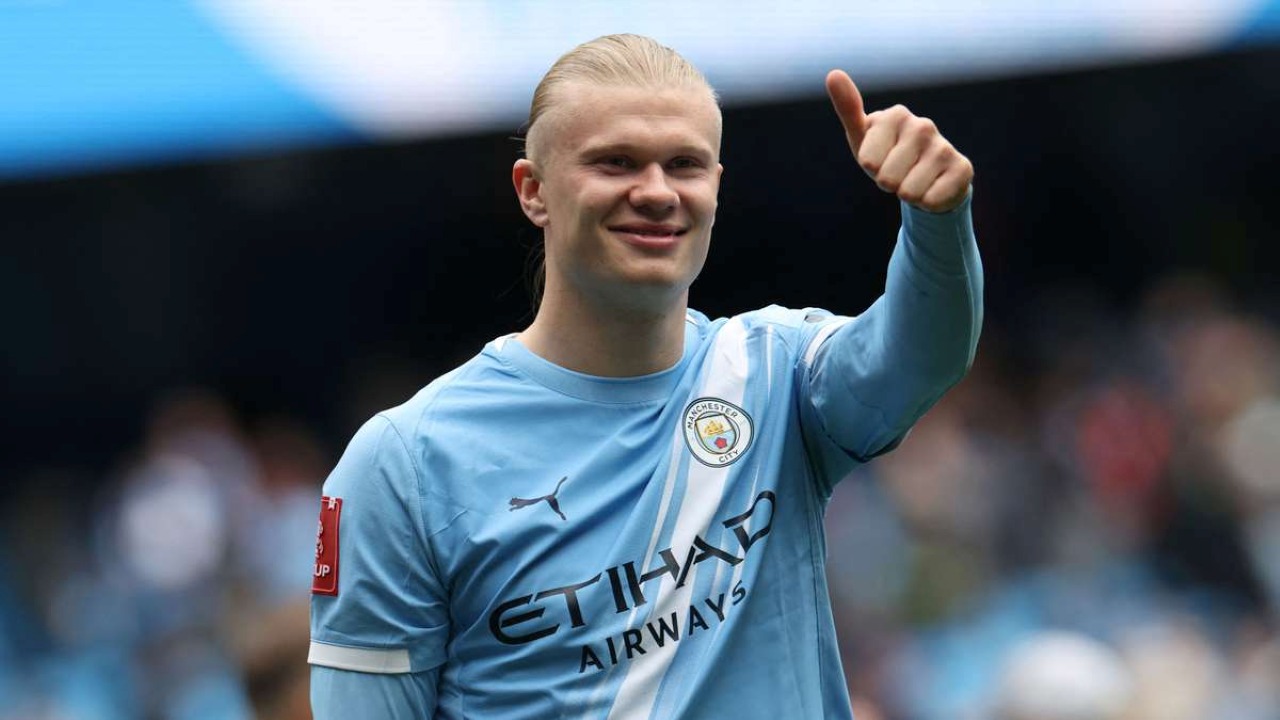 Erling Haaland Happy di Man City, Tepis Rumor ke Real Madrid dan Barca